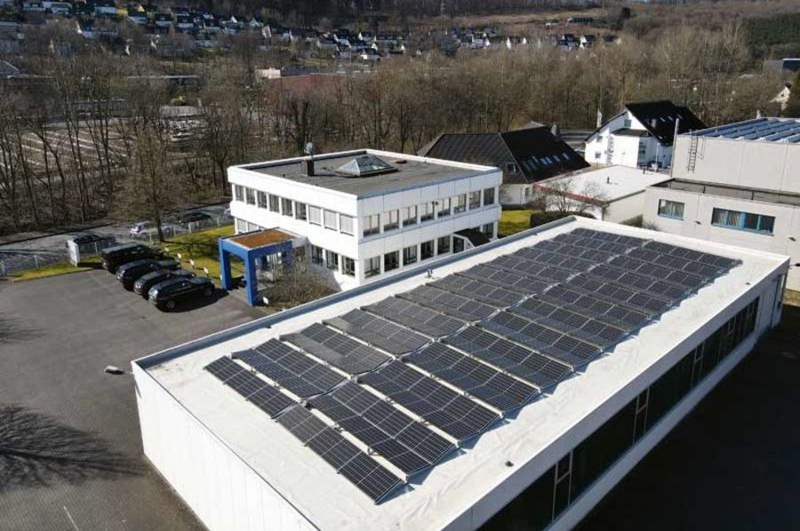 Der Firmensitz von Eichenauer in Siegen Der Firmensitz von Eichenauer in Siegen
