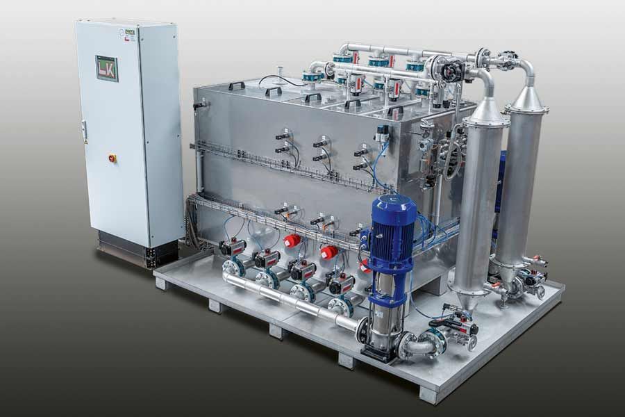 LK Metallwaren - LK-Kompaktfiltration mit Prozessbehältern