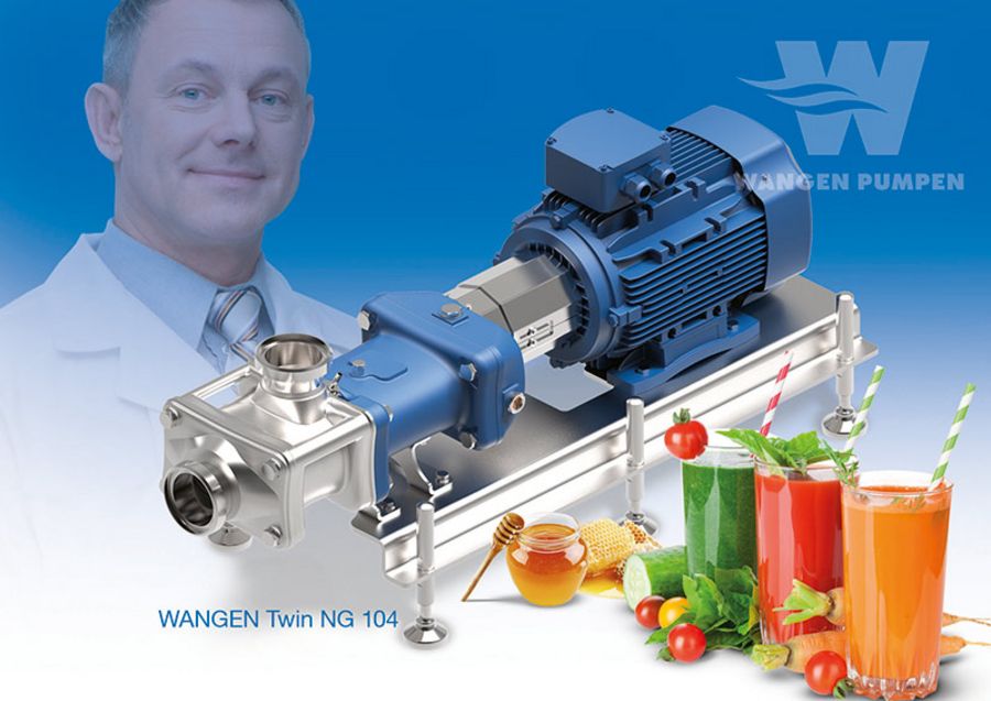 Hygienische Förderlösung: Twin NG 104 Hygienische Förderlösung: Twin NG 104