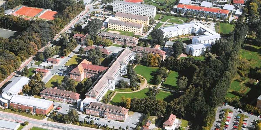 Die MEDIGREIF Parkklinik Greifswald ist gleichzeitig der Firmensitz Die MEDIGREIF Parkklinik Greifswald ist gleichzeitig der Firmensitz