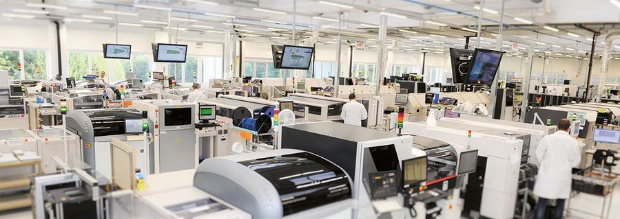 Becom Produktionshalle Becom Produktionshalle