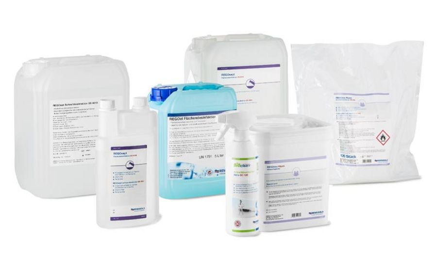 REMSGOLD Produkte Desinfektion REMSGOLD Produkte Desinfektion
