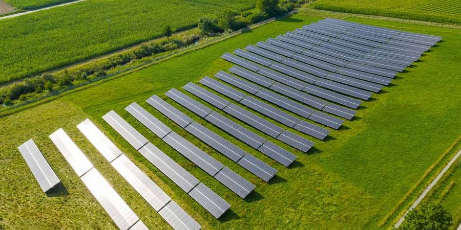 Öko-Haus Freiland PV-Anlage