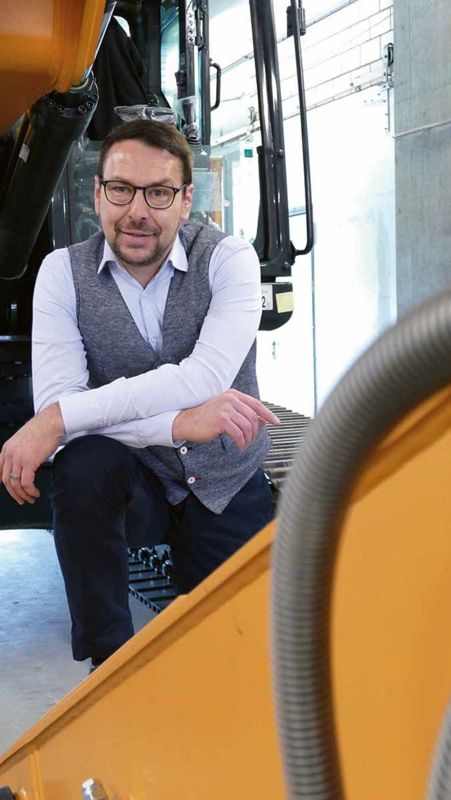 Ruedi Sandmeier, Geschäftsführer der KUHN Schweiz AG Ruedi Sandmeier, Geschäftsführer der KUHN Schweiz AG
