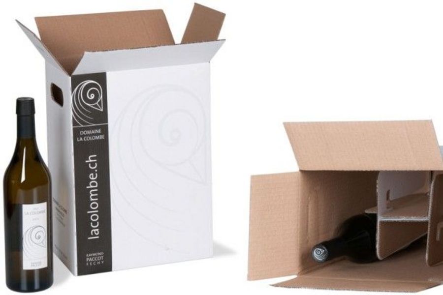 Flaschenkartons aus Wellpappe von Bourquin Flaschenkartons aus Wellpappe von Bourquin