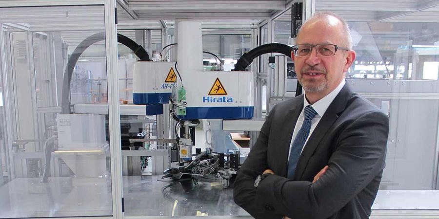 Michael Arendt, Geschäftsführer der Hirata Engineering Europe GmbH Michael Arendt, Geschäftsführer der Hirata Engineering Europe GmbH
