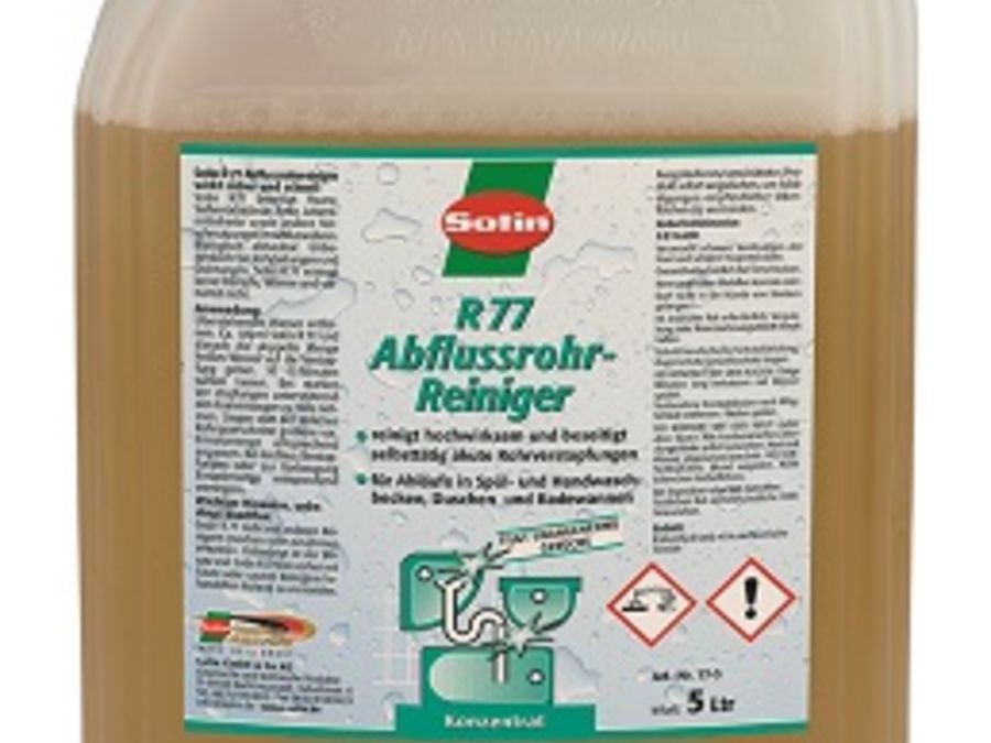 Sotin R 77 Abflussrohr-Reiniger flüssig Sotin R 77 Abflussrohr-Reiniger flüssig