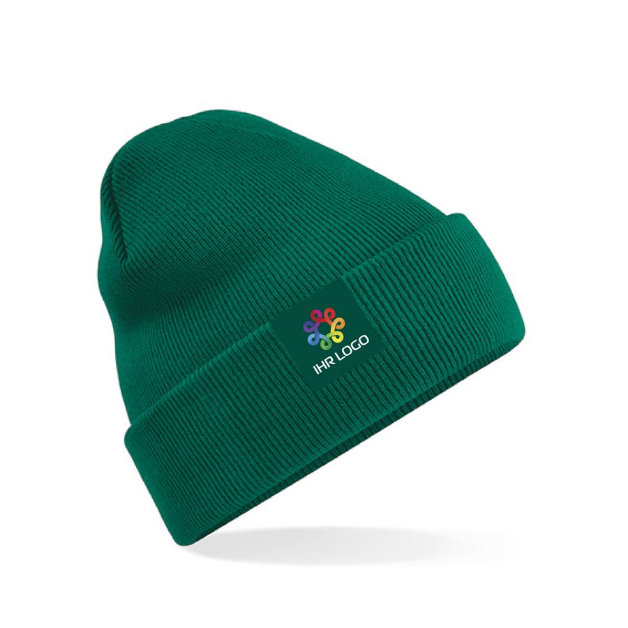 Personalisierte Mütze mit Logo - Wintermütze Beanie mit Logo Personalisierte Mütze mit Logo - Wintermütze Beanie mit Logo