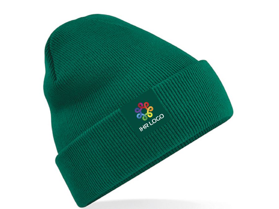 Personalisierte Mütze mit Logo - Wintermütze Beanie mit Logo Personalisierte Mütze mit Logo - Wintermütze Beanie mit Logo