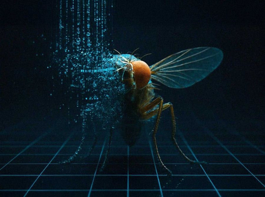 Virtuelle Fliege mit Hirn: Wenn KI wirklich fliegt Virtuelle Fliege mit Hirn: Wenn KI wirklich fliegt