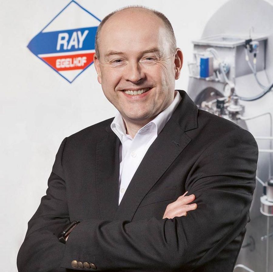 Dr. Stephan Wild, Geschäftsführer der RAY Egelhof GmbH Dr. Stephan Wild, Geschäftsführer der RAY Egelhof GmbH