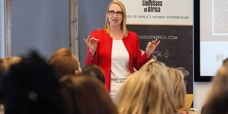 Melanie Hawken, CEO und Gründerin Lionesses of Africa Melanie Hawken, CEO und Gründerin Lionesses of Africa