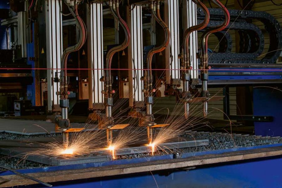Stender Laser-, Plasma- und Wasserschneidverfahren