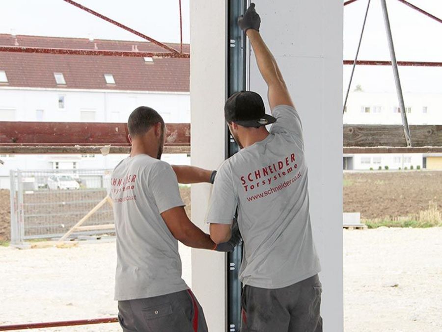 Schneider Torsysteme Installation Schneider Torsysteme Installation