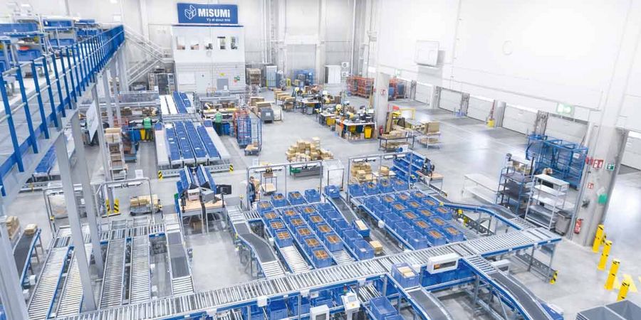 MISUMI Europa Logistikzentrum