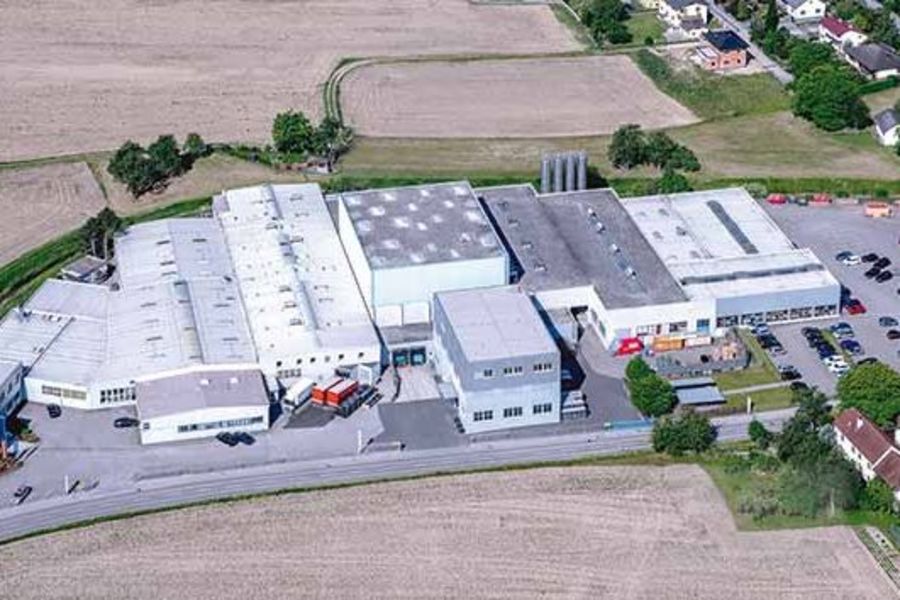Praher Plastics Unternehmenssitz in Schwertberg, Österreich Praher Plastics Unternehmenssitz in Schwertberg, Österreich