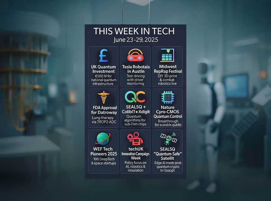 Technovation KW 26: Die spannendsten Tech-Durchbrüche der letzten Woche Technovation KW 26: Die spannendsten Tech-Durchbrüche der letzten Woche