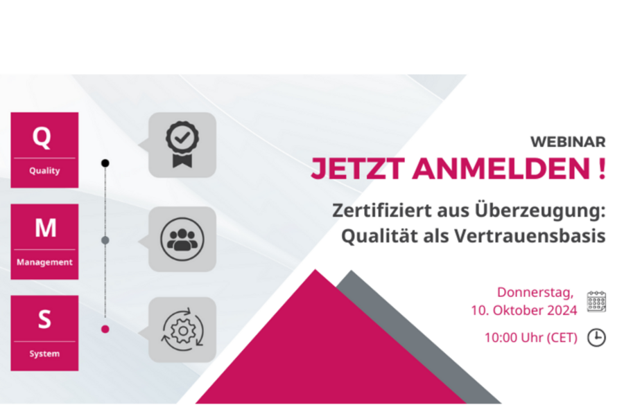 Webinar - Zertifiziert aus Überzeugung Webinar - Zertifiziert aus Überzeugung