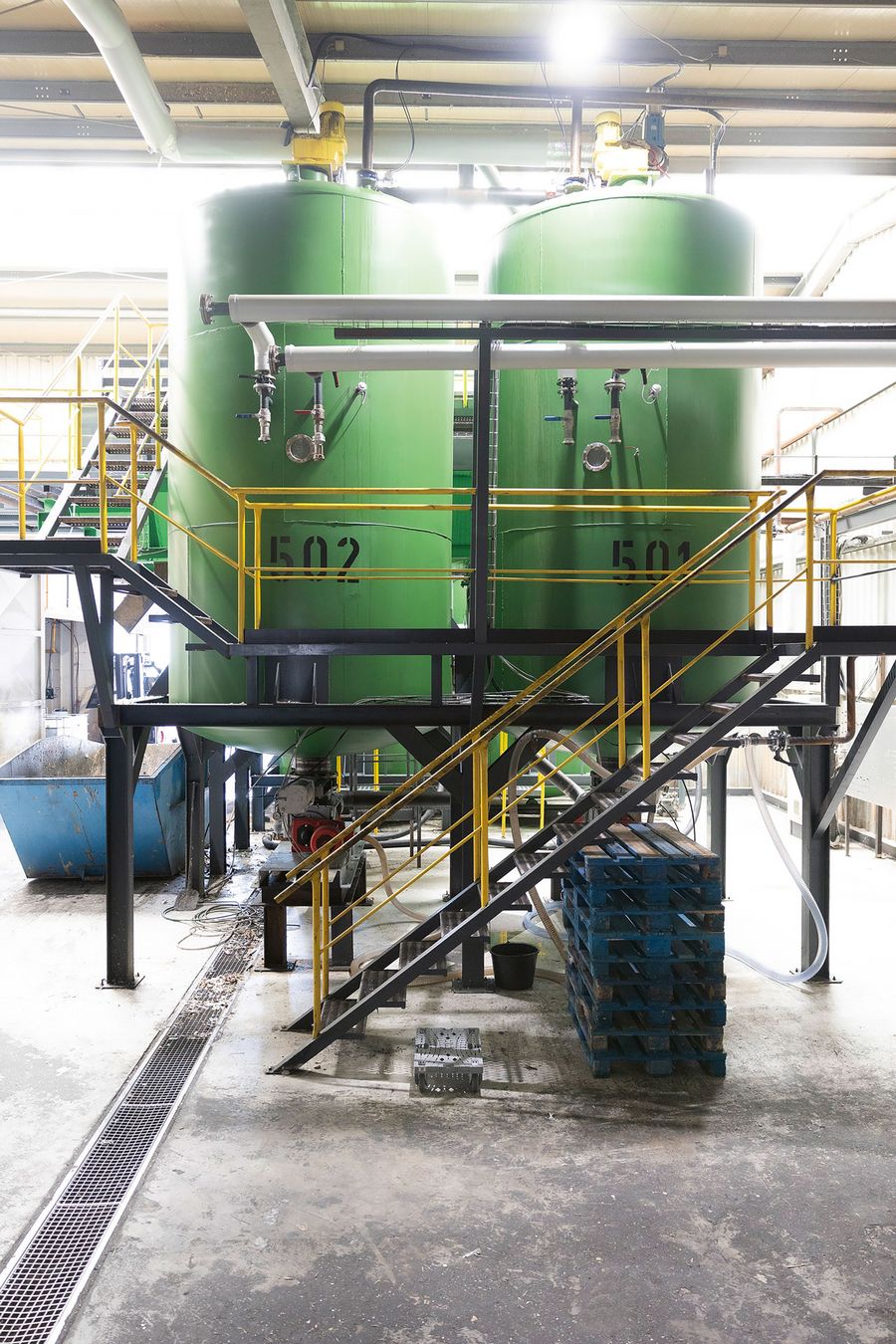 Entpackungsanlage: Aus Lebensmittelresten entstehen wertvolle Rohstoffe Entpackungsanlage: Aus Lebensmittelresten entstehen wertvolle Rohstoffe