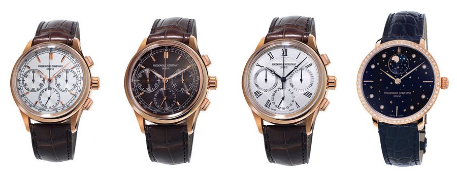 Armbanduhren von Frederique Constant Armbanduhren von Frederique Constant