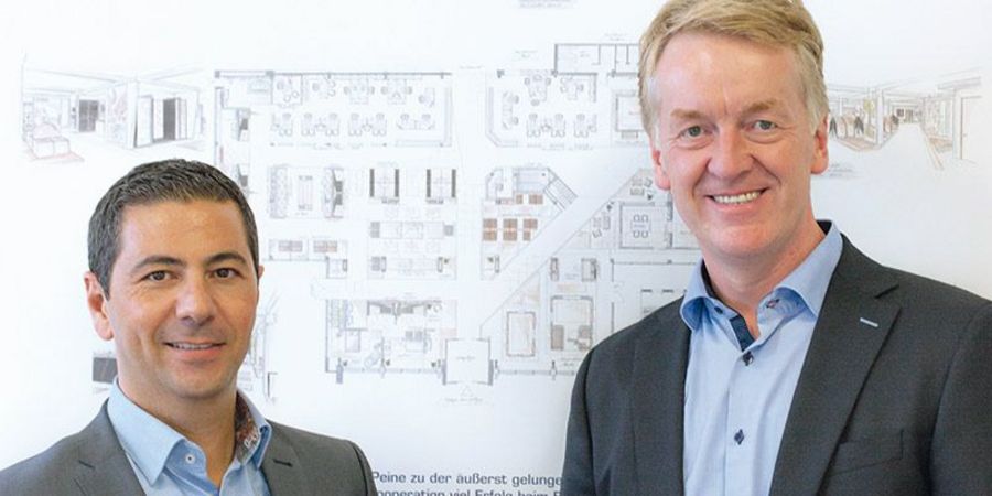 Geschäftsführer, Massimo La Mela und Carsten Zoll Geschäftsführer, Massimo La Mela und Carsten Zoll