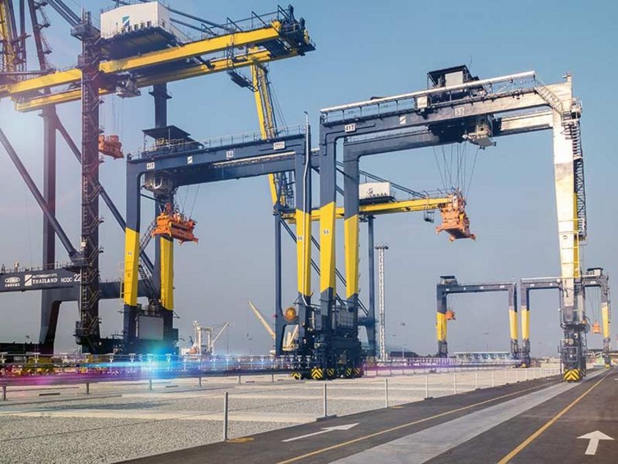 Paul Vahle Laem Chabang Containerhafen Paul Vahle Laem Chabang Containerhafen