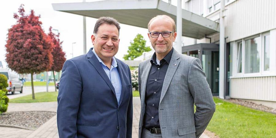 Christian Silva, Geschäftsführer und Ralf Gabler, Geschäftsführer Pfefferkorn & Co GmbH