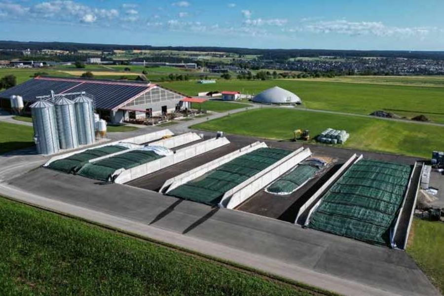 Bosch Beton Stützmauern für Fahrsilos Bosch Beton Stützmauern für Fahrsilos