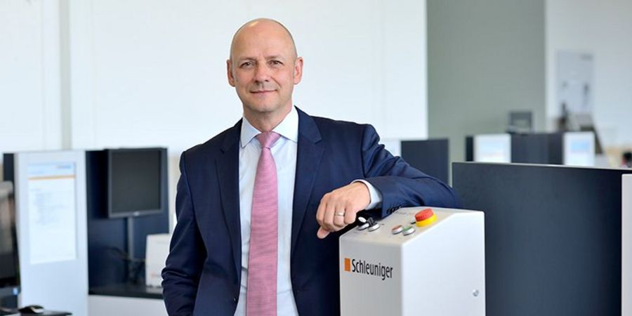 Christoph Schüpbach, CEO der Schleuniger AG Christoph Schüpbach, CEO der Schleuniger AG