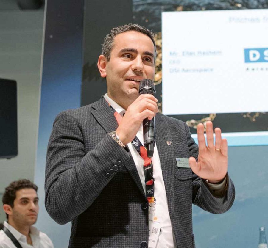 Elias Hashem, Geschäftsführer der DSI Aerospace Technologie GmbH Elias Hashem, Geschäftsführer der DSI Aerospace Technologie GmbH