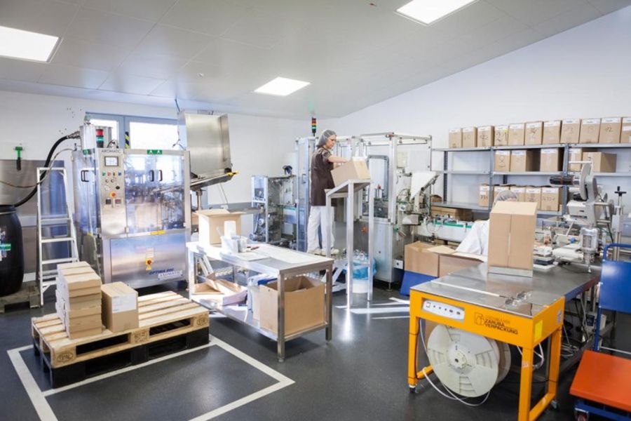 Produktion bei GW Cosmetics Produktion bei GW Cosmetics