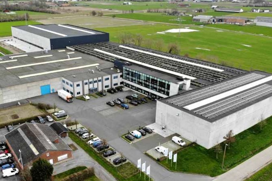 Matthys Firmengelände in Waregem