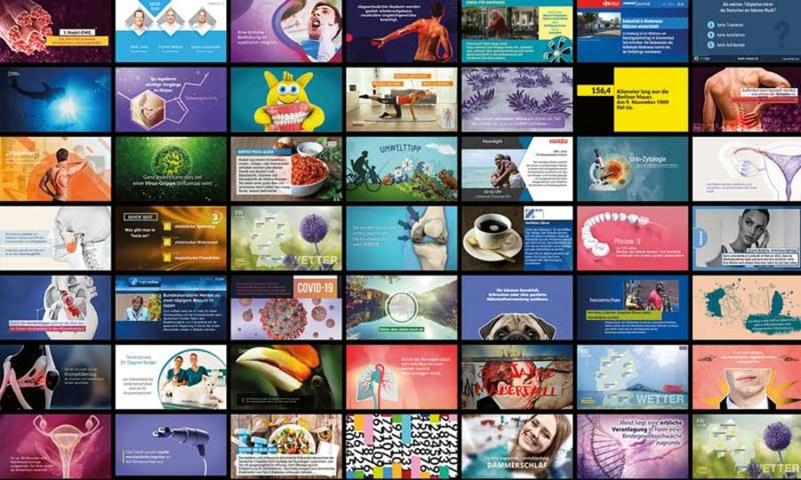 TV-Wartezimmer - Programmvielfalt TV-Wartezimmer - Programmvielfalt
