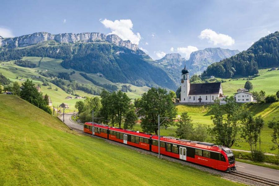 Appenzeller Bahnen Linie Gossau-Appenzell-Wasserauen Appenzeller Bahnen Linie Gossau-Appenzell-Wasserauen