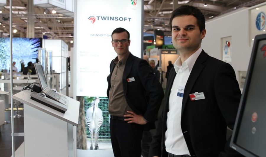 Twinsoft Messestand Twinsoft Messestand