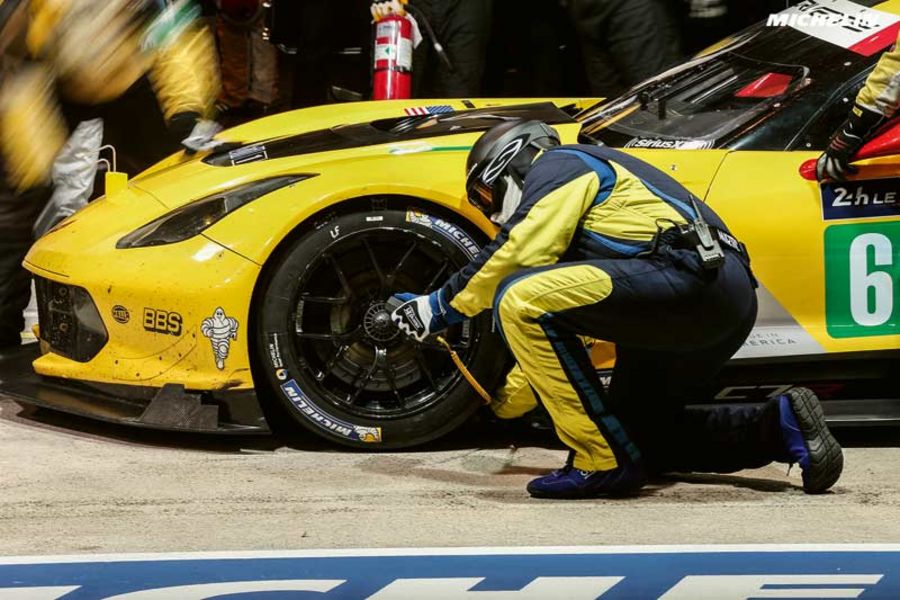 BBS Motorsport Chevrolet Corvette beim 24-Stunden-Rennen von Le Mans
