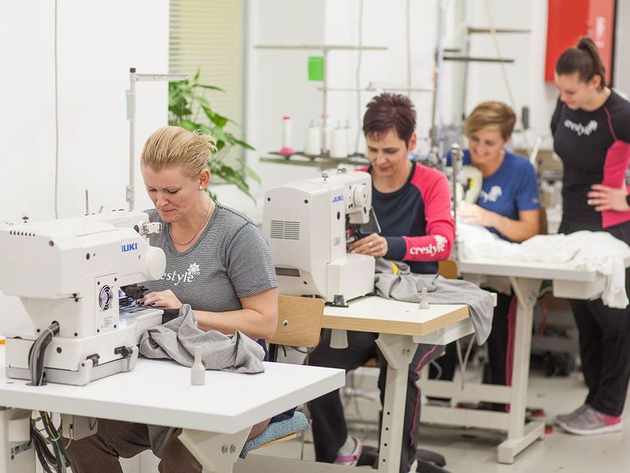 Die Produktion von Crestyle Hungary.