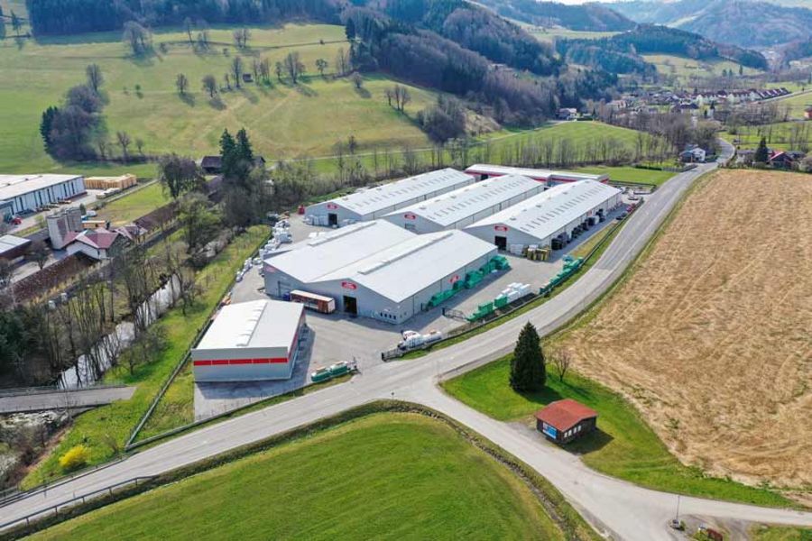 H. und J. Steiner Logistikzentrum in Perwarth, Österreich H. und J. Steiner Logistikzentrum in Perwarth, Österreich