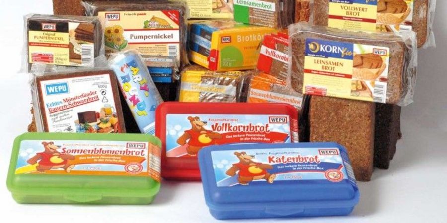 WEPU-Brot verfügt über ein großes Sortiment an Pumpernickel und Vollkornbrot-Varianten