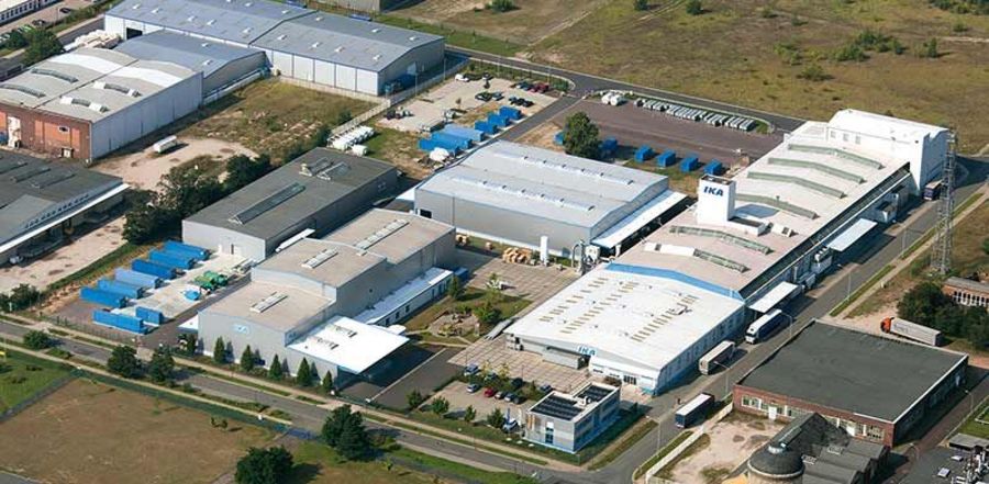 Der Firmensitz von IKA in Bitterfeld-Wolfen Der Firmensitz von IKA in Bitterfeld-Wolfen