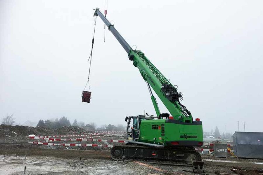Kuhn Schweiz Teleskopkrane von Sennebogen Kuhn Schweiz Teleskopkrane von Sennebogen