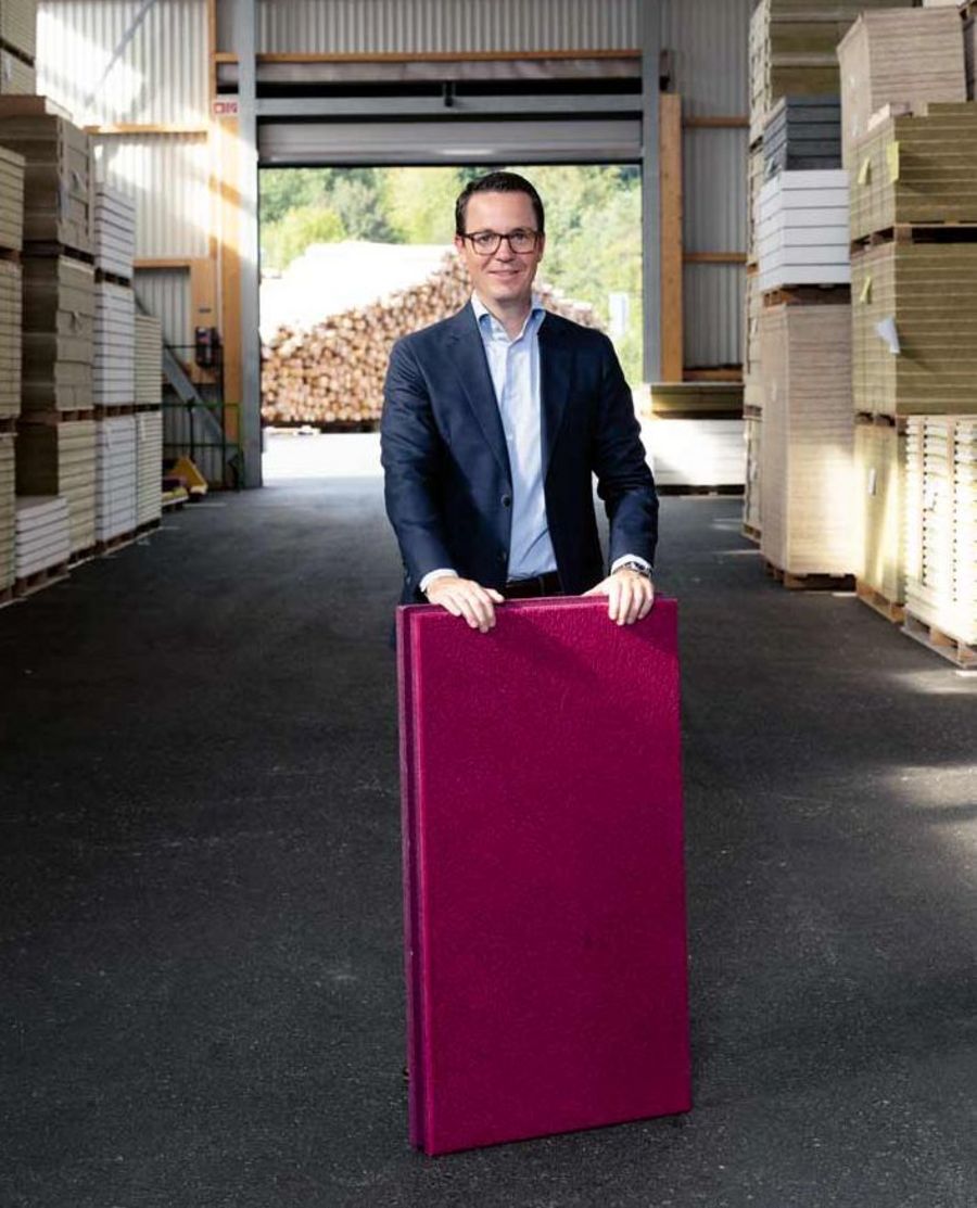 Philipp Huber, Geschäftsführer der Dietrich Isol AG Philipp Huber, Geschäftsführer der Dietrich Isol AG