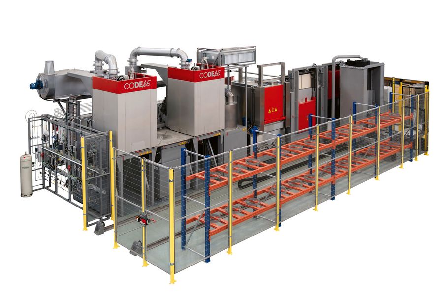 Das modular aufgebaute System 250 ermöglicht effiziente und kundenspezifische Wärmebehandlungsprozesse Das modular aufgebaute System 250 ermöglicht effiziente und kundenspezifische Wärmebehandlungsprozesse