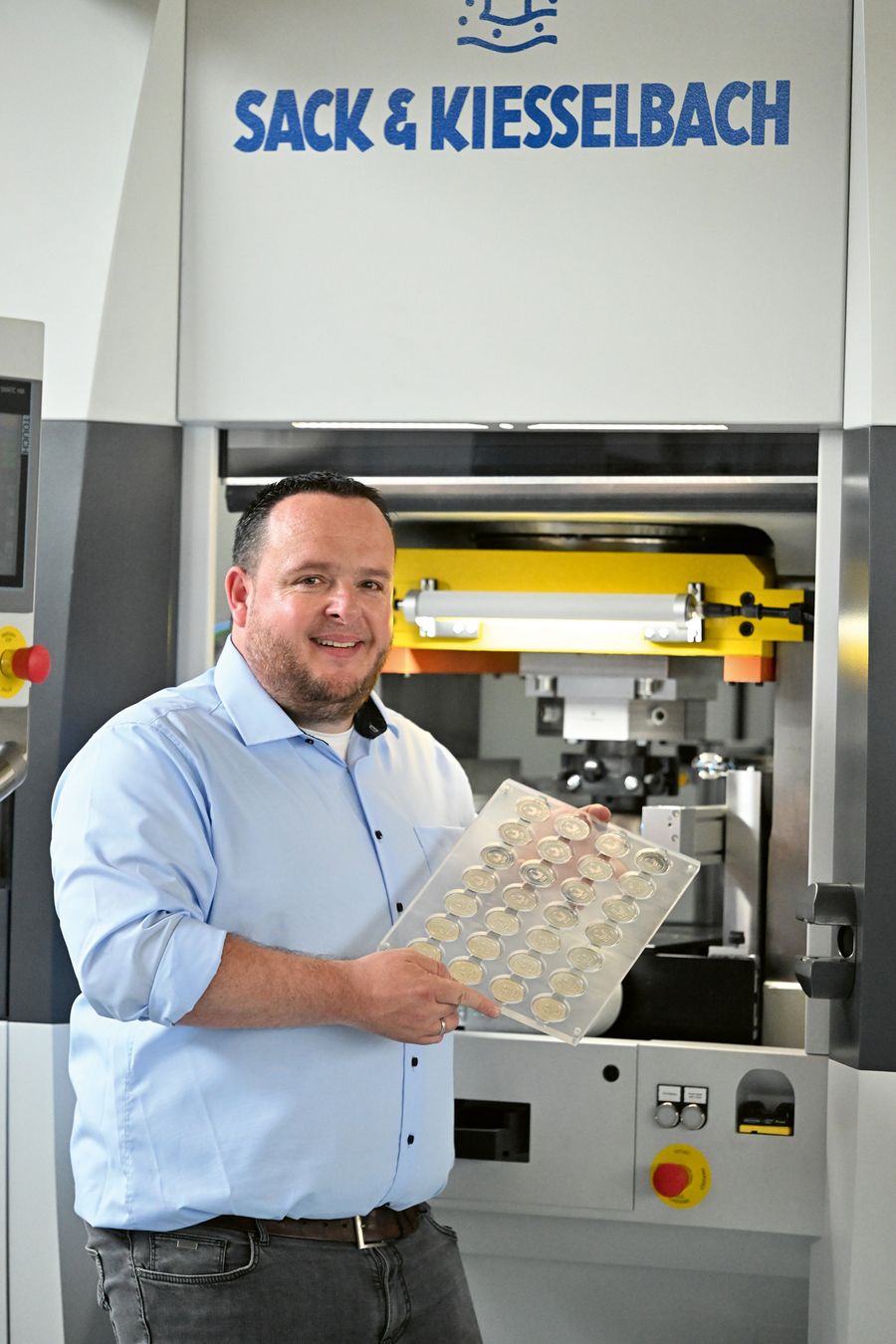 Markus Schlein, Geschäftsführer der Sack & Kiesselbach Maschinenfabrik GmbH