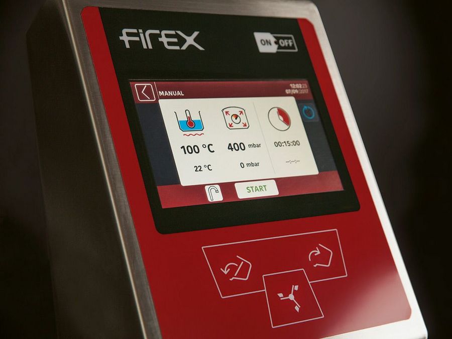 Easy Control-Bedienung mit Touchscreen von Firex Easy Control-Bedienung mit Touchscreen von Firex