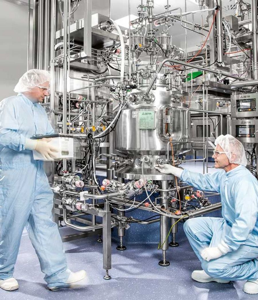 CSL Behring Laboreinrichtungen.
