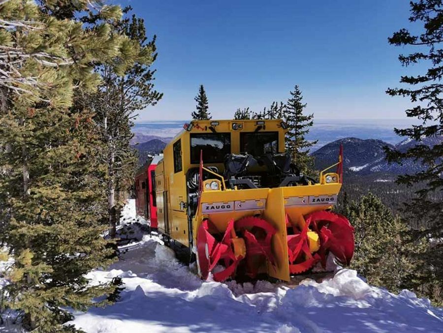 Die ZAUGG-Schneefrässchleuder ist rund um den Globus Die ZAUGG-Schneefrässchleuder ist rund um den Globus