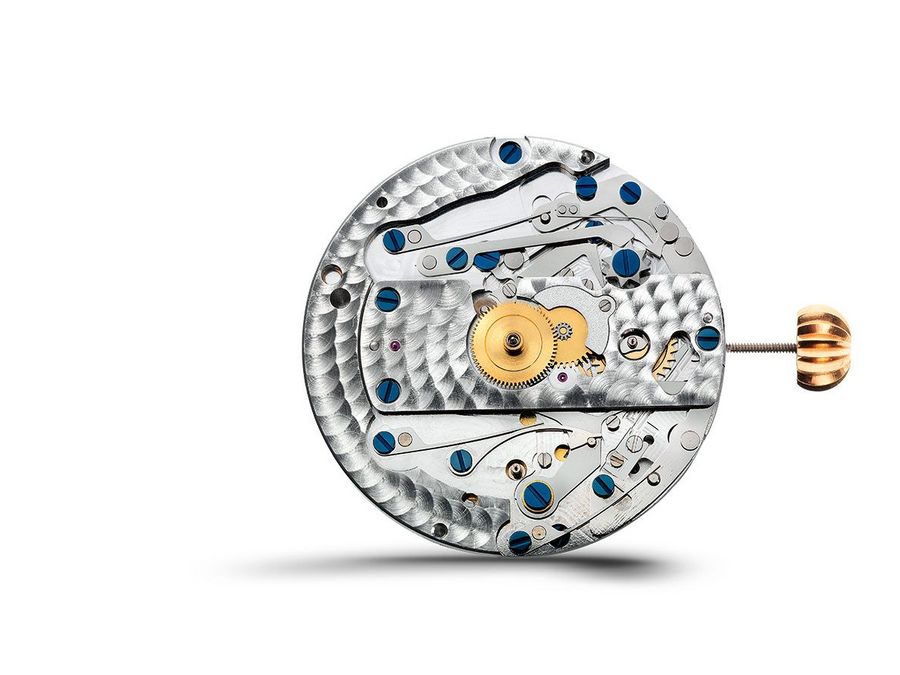Frederique Constant Galerie Uhrwerk einer Armbanduhr von Frederique Constant