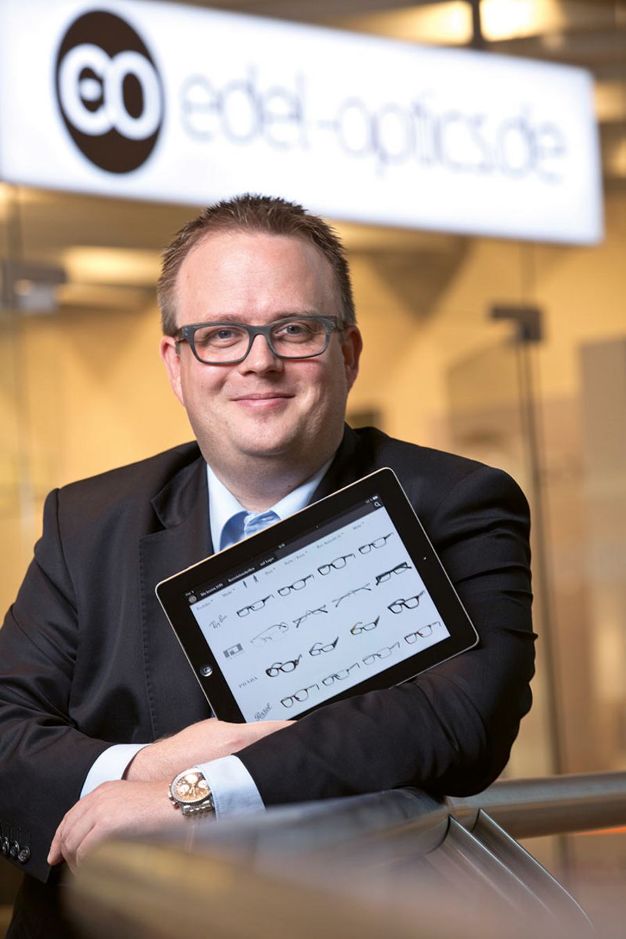Dennis Martens, Gründer und Geschäftsführer der Edeloptics GmbH