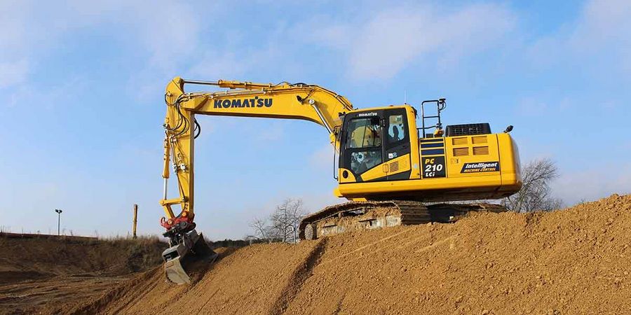 Kuhn Schweiz Hydraulikbagger von Komatsu Kuhn Schweiz Hydraulikbagger von Komatsu